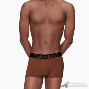 Quần lót nam Calvin Klein NB3112 Flex Natural Micro Low Rise Trunk Russet